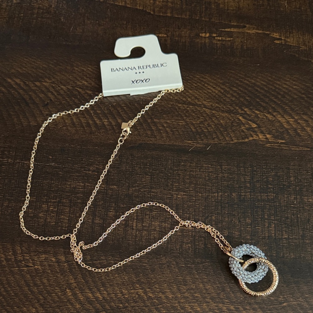 Banana Republic Gold and Silver Necklace Trio - Picture 6 of 7